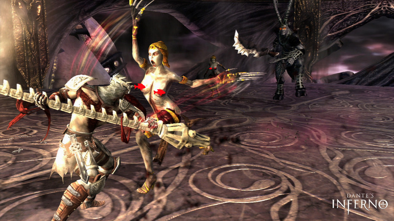Illustration for article titled Dante's Inferno Lust Impressions: Breast Bosses And Phallic Walls